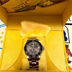 Invicta Submariner 42mm Limited Edition Pro Diver Automatic Sterling Silver Dial